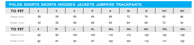 Size Chart for Primary and Secondary Uniforms.png